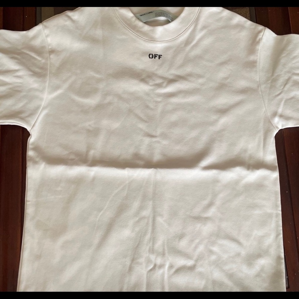 Off white shirt size small